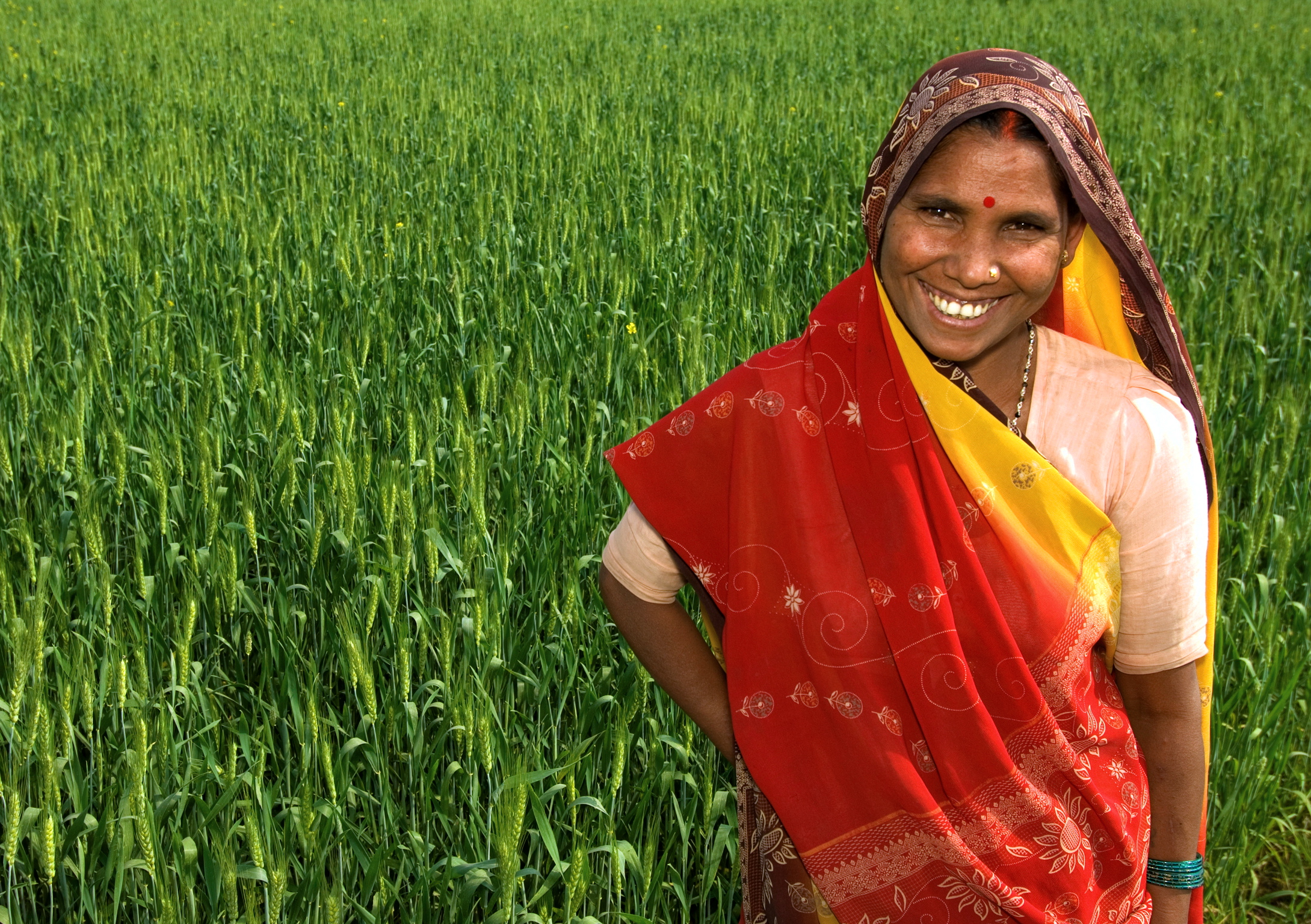 Woman in Field